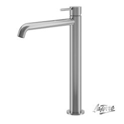 Μπαταρία Νιπτήρος Υψηλή ELLE chrome 34016-100 LA TORRE