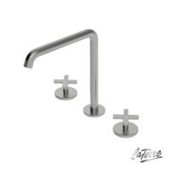 Μπαταρία Νιπτήρος Πάγκου 3 Οπών ELLE CROSS 38102-110 LA TORRE