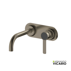 Μπαταρία Νιπτήρος Εντοιχισμού LUMIERE Black Brushed 516041-410 ARMANDO VICARIO