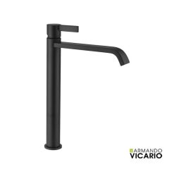 Μπαταρία Νιπτήρος Υψηλή MOOI Black Matt 518041-400 ARMANDO VICARIO