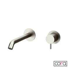 Μπαταρία Νιπτήρος Εντοιχισμού COSMO 316L Inox Brushed 6118-111 CORA