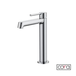 Μπαταρία Νιπτήρος Υψηλή OCCO chrome 7213-100 CORA
