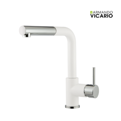 Μπαταρία Κουζίνας FLUO Granite Superwhite 18580-1301 ARMANDO VICARIO