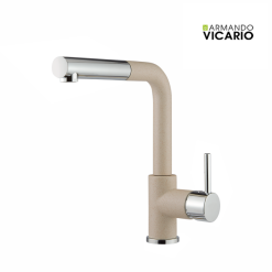 Μπαταρία Κουζίνας FLUO Granite Sabbia 18580-1501 ARMANDO VICARIO