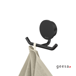 Άγκιστρο Διπλό Black Matt OPAL 7215-400 GEESA