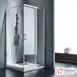 Καμπίνα γωνιακής εισόδου STARLET CORNER ENTRY CS70T-100 (70X70εκ.) CLEAR