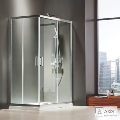 Καμπίνα γωνιακής εισόδου AXIS CORNER ENTRY CX100110C-100 (100X110εκ.) CLEAR