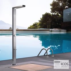 Στήλη Ντουζ NEDA INOX ICOS SHOWER ΕΞΩΤΕΡΙΚΗΣ ΧΡΗΣΗΣ