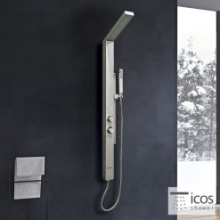 Θερμομικτική Στήλη Ντουζ - Υδρομασάζ FINA SATIN ICOS SHOWER